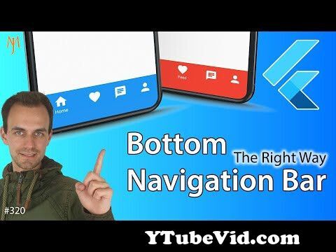 View Full Screen: flutter tutorial bottom navigation bar 124 the right way 124 without routes.jpg