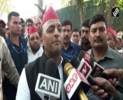 Samajwadi Party President Akhilesh Yadav on March 25 invoked Congress Party to support regional parties to fight against Bharatiya Janata Party.&#60;br/&#62;Akhilesh Yadav said, “I think it is a responsibility of Congress Party to support regional parties of the country to fight against the Bharatiya Janata Party. &#60;br/&#62;&#60;br/&#62;Their leaders are saying that the backward class is being insulted. Wasn’t that insulting when they washed Chief Minister’s residence with Ganga water? But if someone does with them, then they are being sued.”&#60;br/&#62;